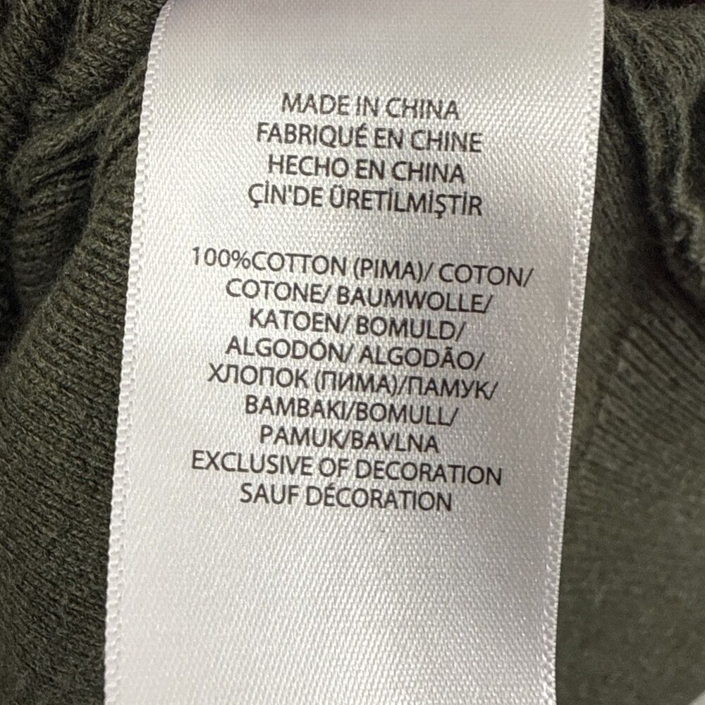 Polo Ralph Lauren 1/4 Zip Green Pullover Mens Sz XL Pima Cotton Preppy Old Money - Picture 11 of 13